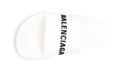 Balenciaga - Logo Embossed Pool Slides