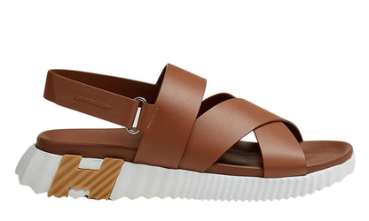 Hermes Electric sandal "Gold"