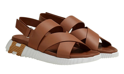 Hermes Electric sandal "Gold"