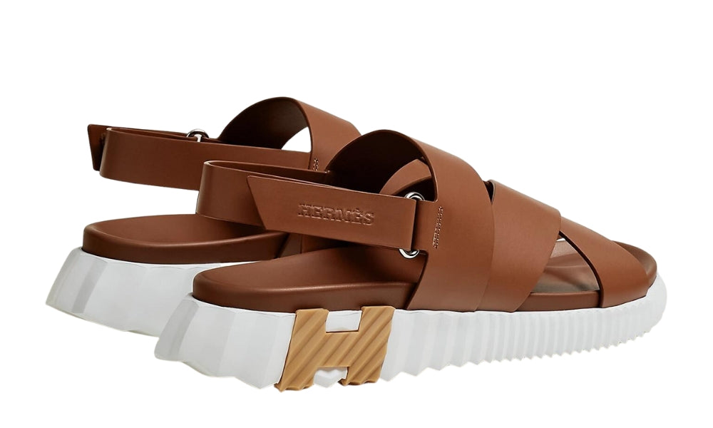 Hermes Electric sandal "Gold"