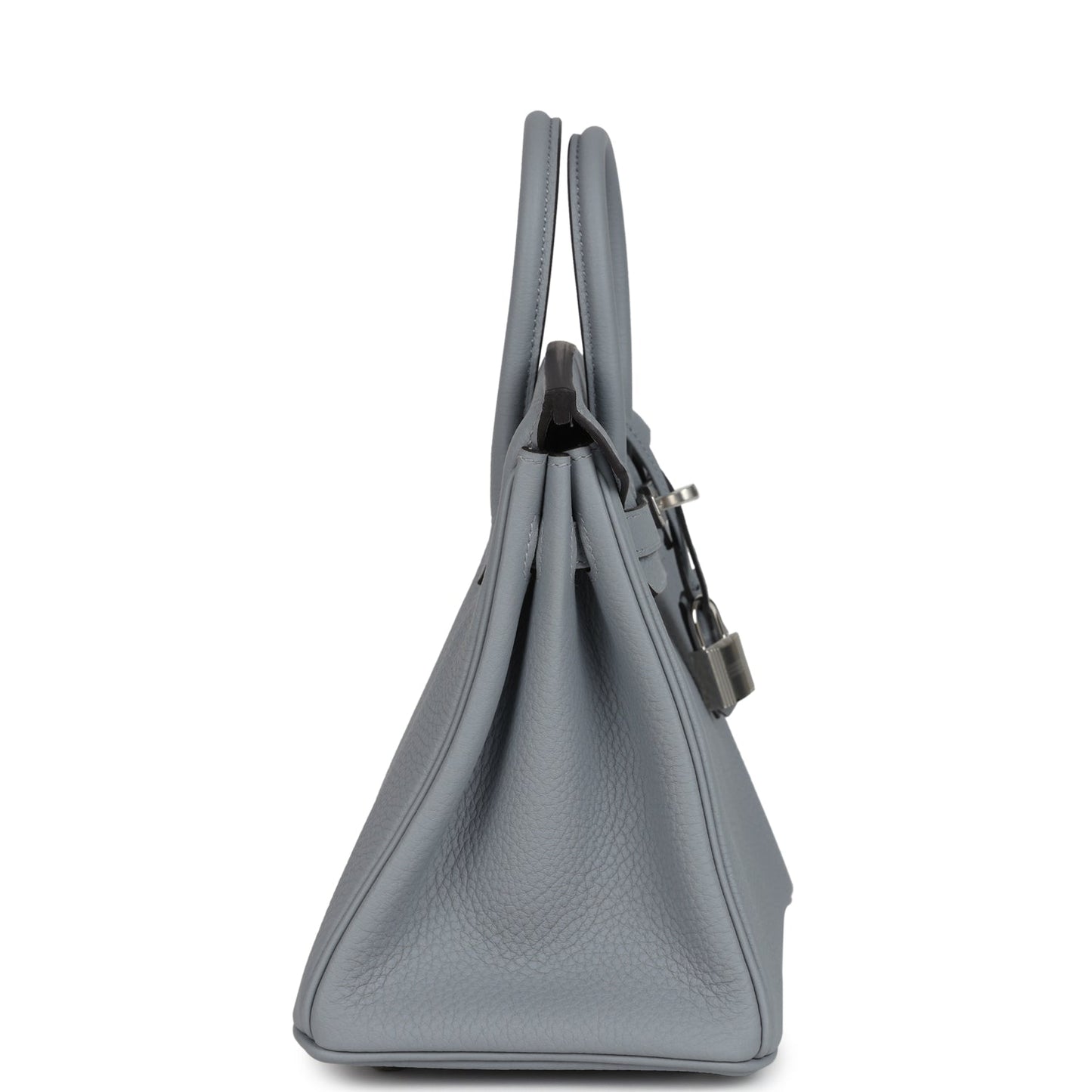 Hermes Birkin 25 Gris Pantin Togo Palladium Hardware