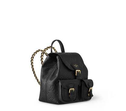 Backup Monogram Empreinte Leather - Women - Handbags Black