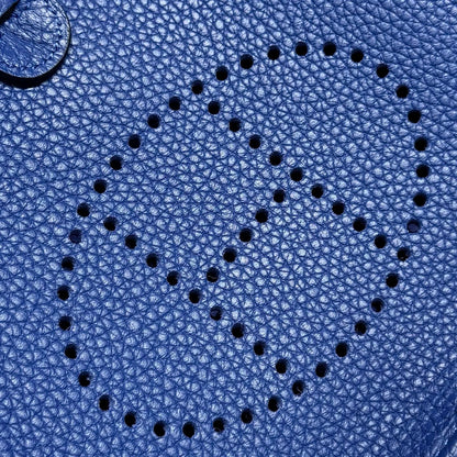 Hermes Evelyn 18 Bag Electric Blue Epsom Leather 255533